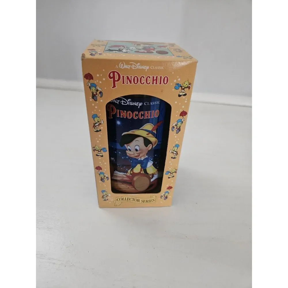 Vintage Walt‎ Disney's Pinocchio Burger King Collector Glass Series 1994